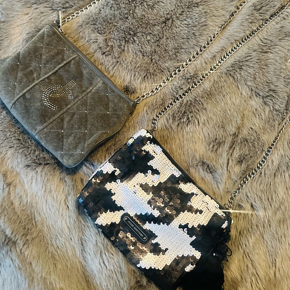 Two Juicy Couture crossbody bags
